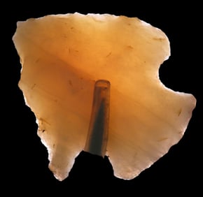 1 78" Gem Novaculite Snyders Arkansas EX: Jeff Thompson Collection