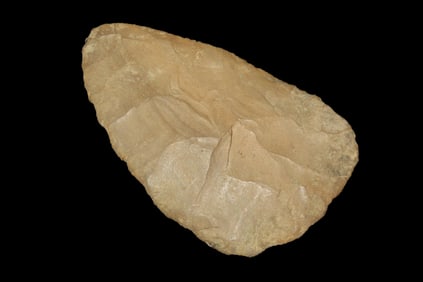 3 13/16" X 2 3/8" Archaic Knife Preform, Dickey COA, Found in Searcy Co. AR., Ex Alisha Johnson