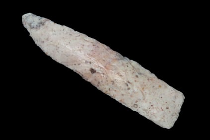 3 15/16" X 15/16" Archaic Knife Preform, Dickey COA, Cooper Co. MO., Ex Dennis Bushey