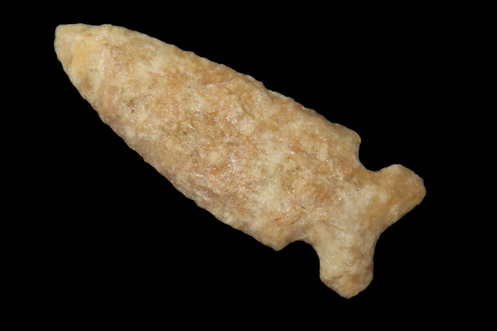 3" X 1 1/6" Graham Cave, Keele COA, Found Near Milan, MO., Ex Steve McCabe (1 of 9)