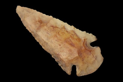 3" X 1 3/8" Dovetail, Dickey COA, Found in Lauderdale Co. AL., Ex Jerry Dickey/ Jim Lee