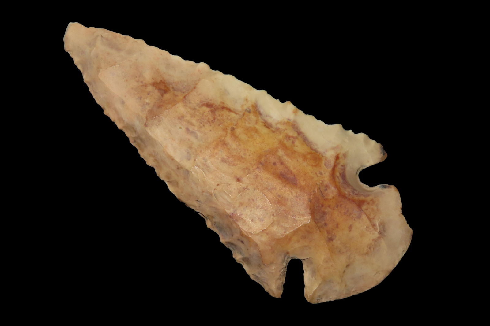 3" X 1 3/8" Dovetail, Dickey COA, Found in Lauderdale Co. AL., Ex Jerry Dickey/ Jim Lee (1 of 9)