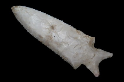 4" X 1 5/16" Eccentric Point, Motley COA, Found in Calhoun Co, IL.,