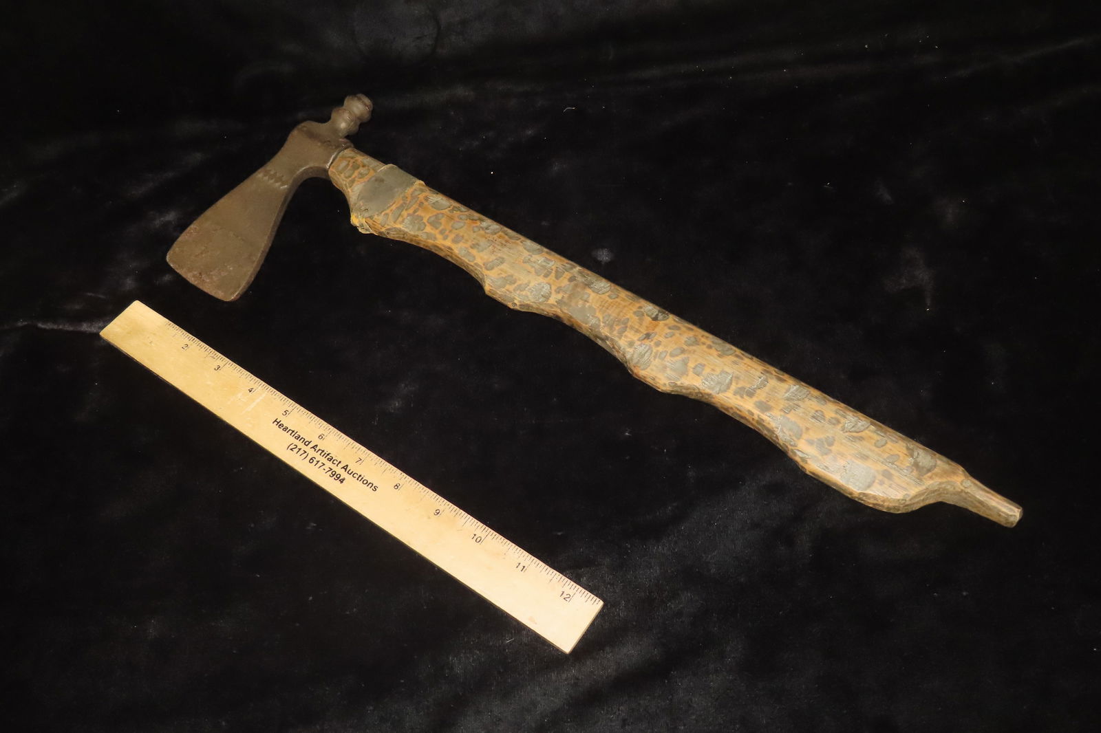 18 1/8" Historic Pipe Tomahawk Axe - 5