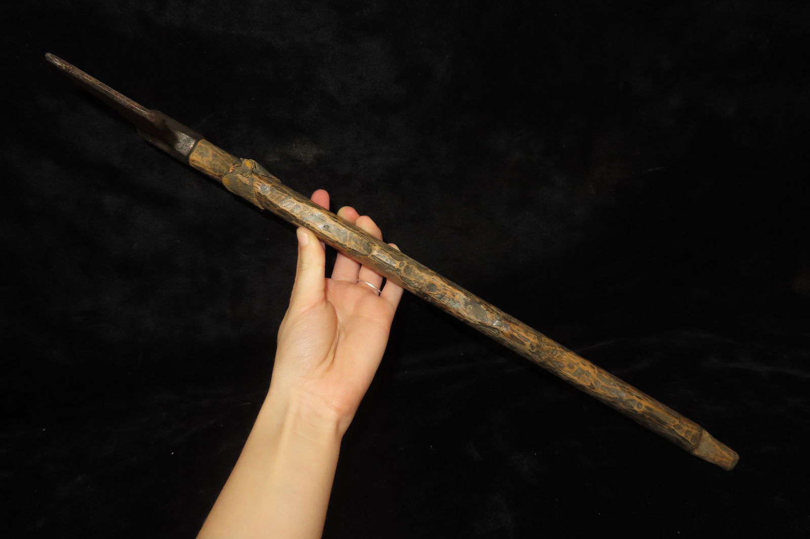 18 1/8" Historic Pipe Tomahawk Axe - 9