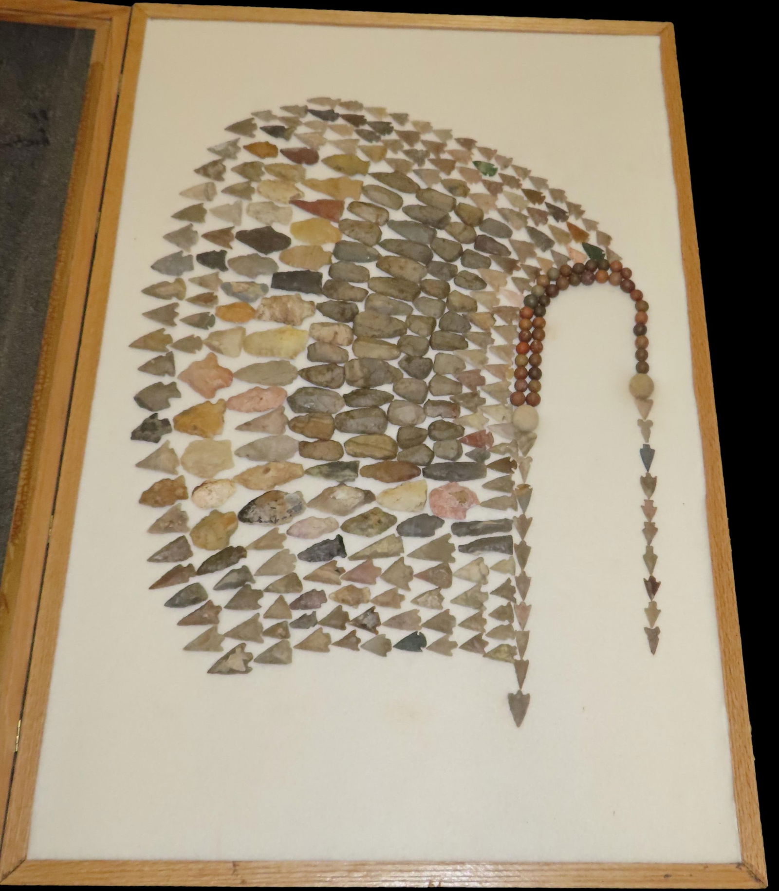 36" x 24" Frame of Points Arranged Decoratively, Ex Jeff Thompson Collection: 36" x 24" Frame of Points Arranged Decoratively, Ex Jeff Thompson Collection