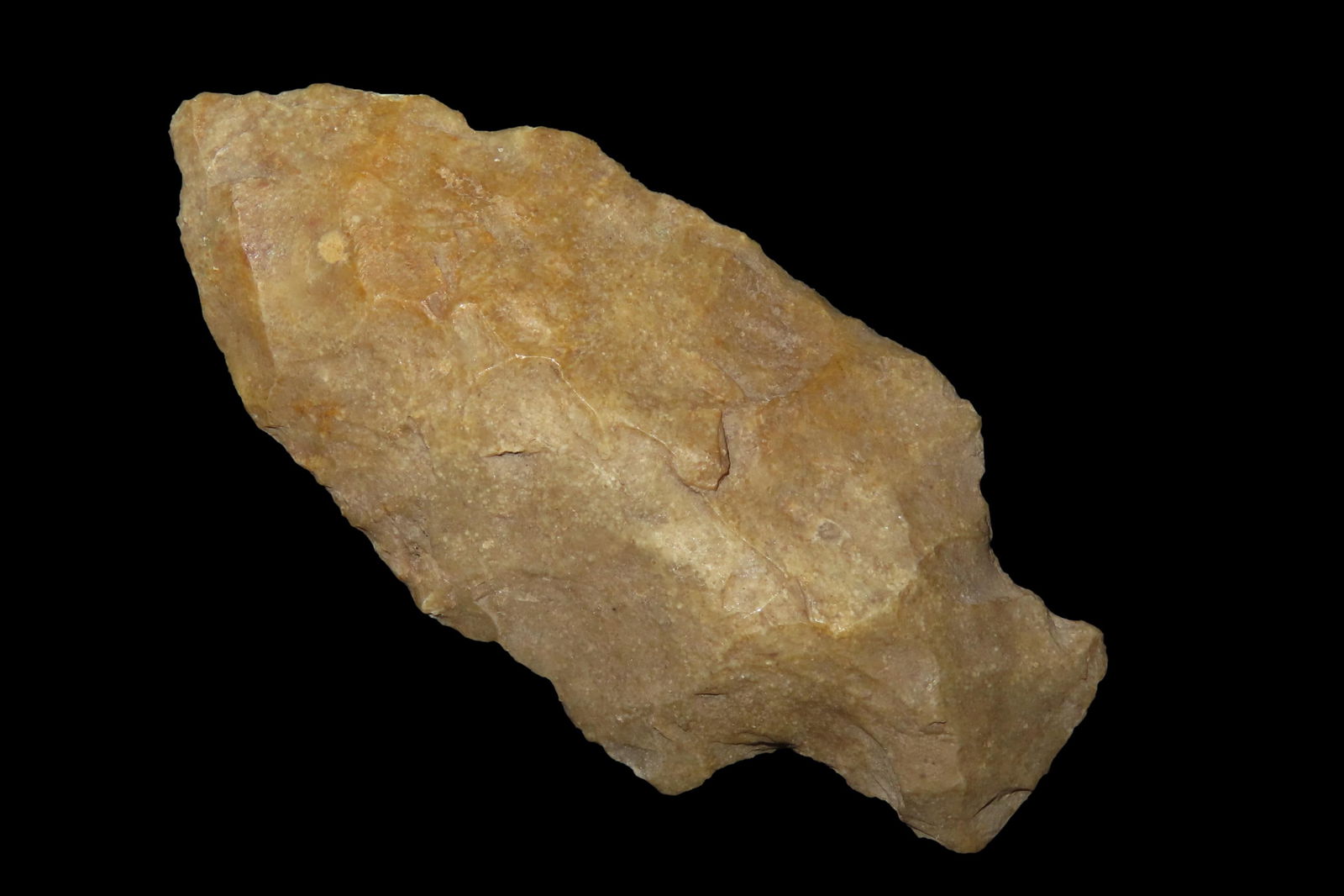 3 1/16" Square Stem Pt, found in Henderson Co., Kentucky, Ex Jeff Thompson Collection: 3 1/16" Square Stem Pt, found in Henderson Co., Kentucky, Ex Jeff Thompson Collection