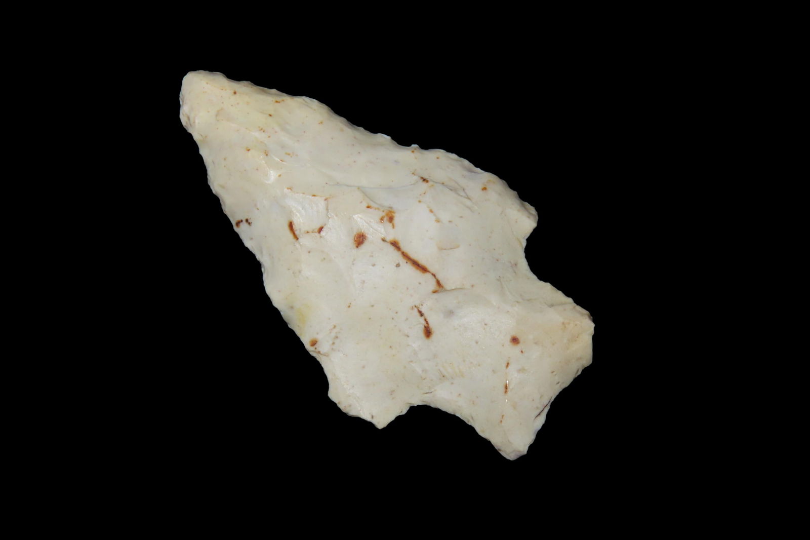 2 1/4" Seminole Pt, found in Nassau Co., Florida between 1968-2023 by Jeff Thompson: 2 1/4" Seminole Pt, found in Nassau Co., Florida between 1968-2023 by Jeff Thompson