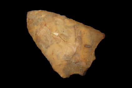 2 7/8" Abbey Pt, found in either Florida or Georgia between 1968-2023 by Jeff Thompson