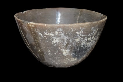 3 1/4" x 5 1/2" Pottery Bowl, found in Marion Co., Florida  between 1968-2023 by Jeff Thompson