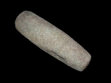 6 7/8" Rare Greenstone Jade Celt, found in Guatemala