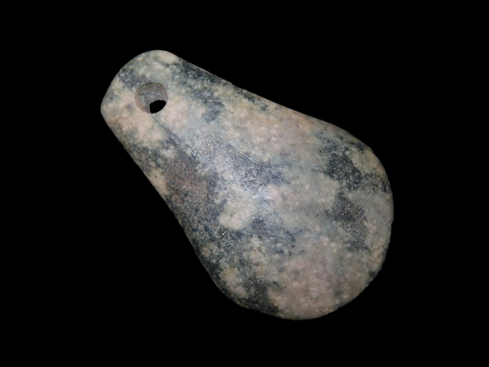 1 3/4" x 2 7/8" Pre-Columbian Jadeite Pendant, from Belize (1 of 7)