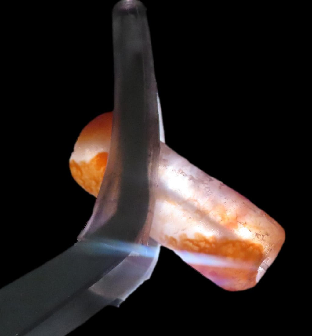 24" Strand o f Pre-Columbian Quartz, Jasper, & Stone Beads, South America: 24" Strand o f Pre-Columbian Quartz, Jasper, & Stone Beads, South America