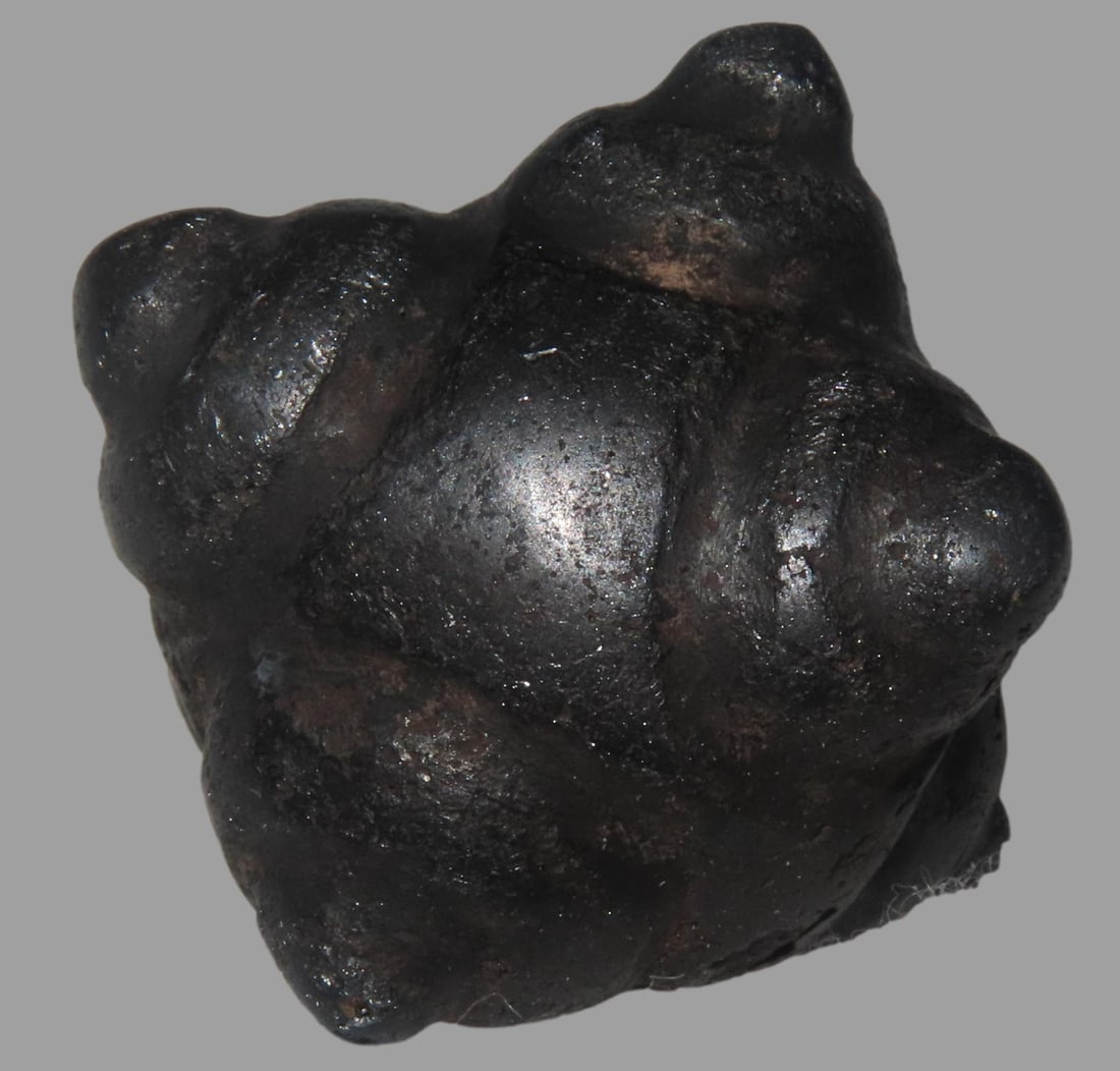 2 1/8" x 2" Pre-Columbian Hematite 7-Point War Club, Belize (1 of 4)