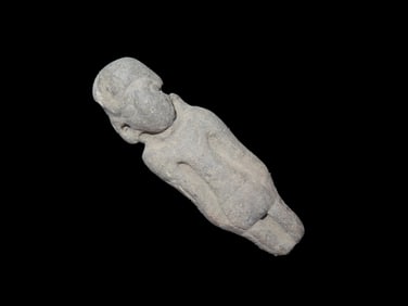 1 3/4" Pre-Columbian Pottery Effigy Figure, found in Ecuador, South America