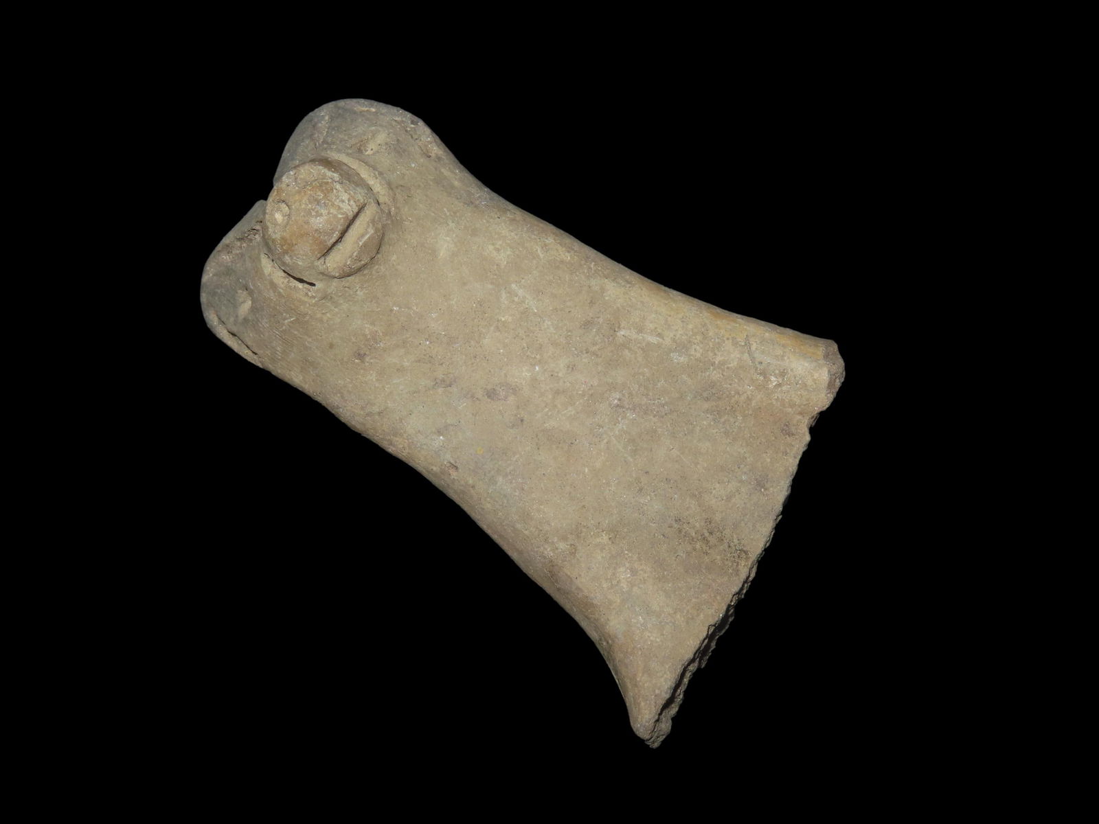 Pre Columbian Pottery Effigy Found In Ecuador South America (1 of 6)