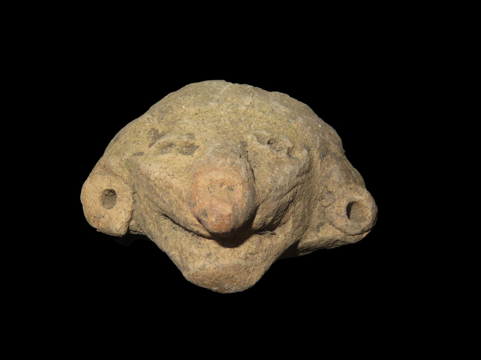 Pre Columbian Pottery Effigy Found In Ecuador, South America (1 of 6)