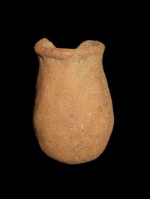 Pre Columbian 3" Pottery Pot Inca, Aztec Mayan South America