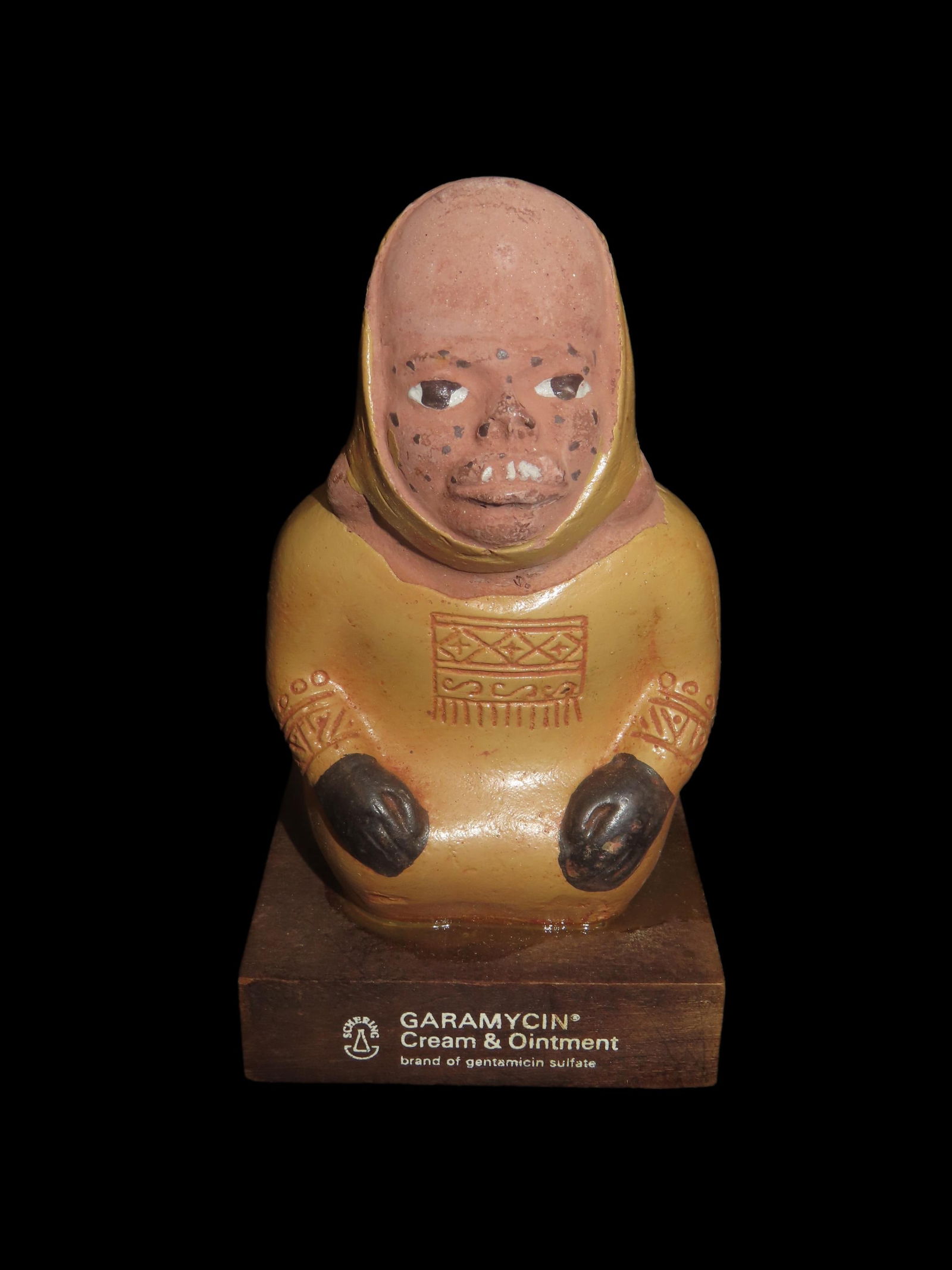 Pre Columbian Figure Garamycin Cream And Ointment: Pre Columbian Figure Garamycin Cream And Ointment