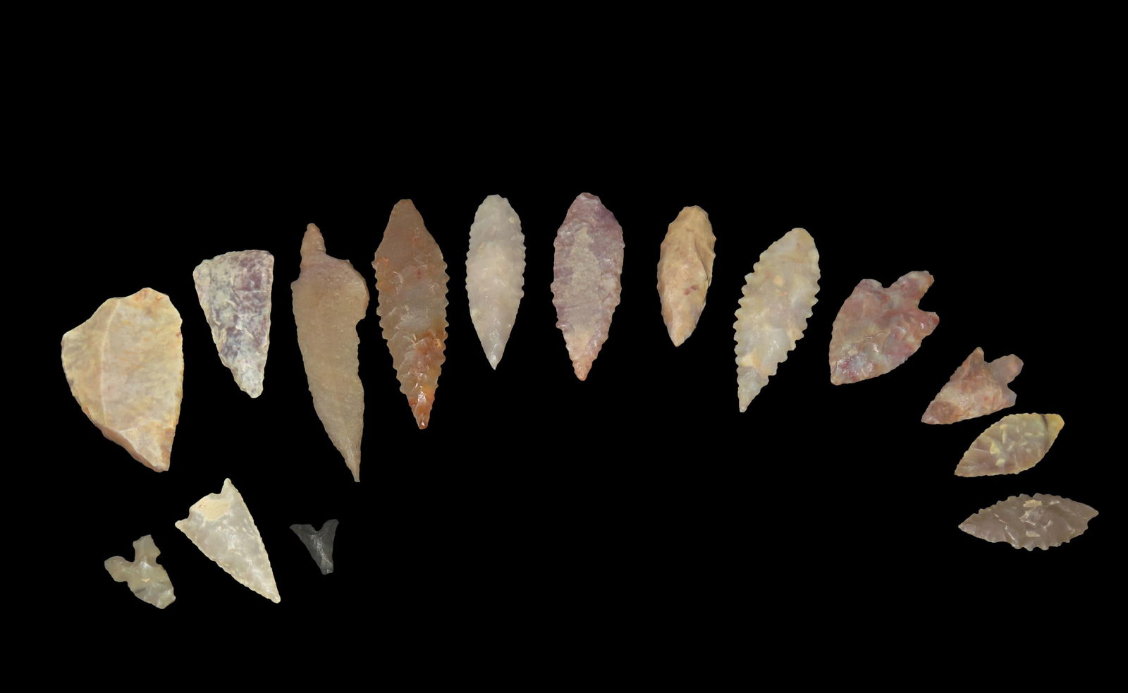 Neolithic Arrowheads Sahara Desert South West 4000-6000 Years BP (1 of 3)