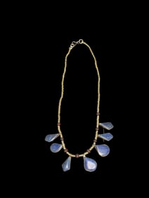 Antique Necklace Lapis Lazuli Southern Europe Western Asia Old Jewelry