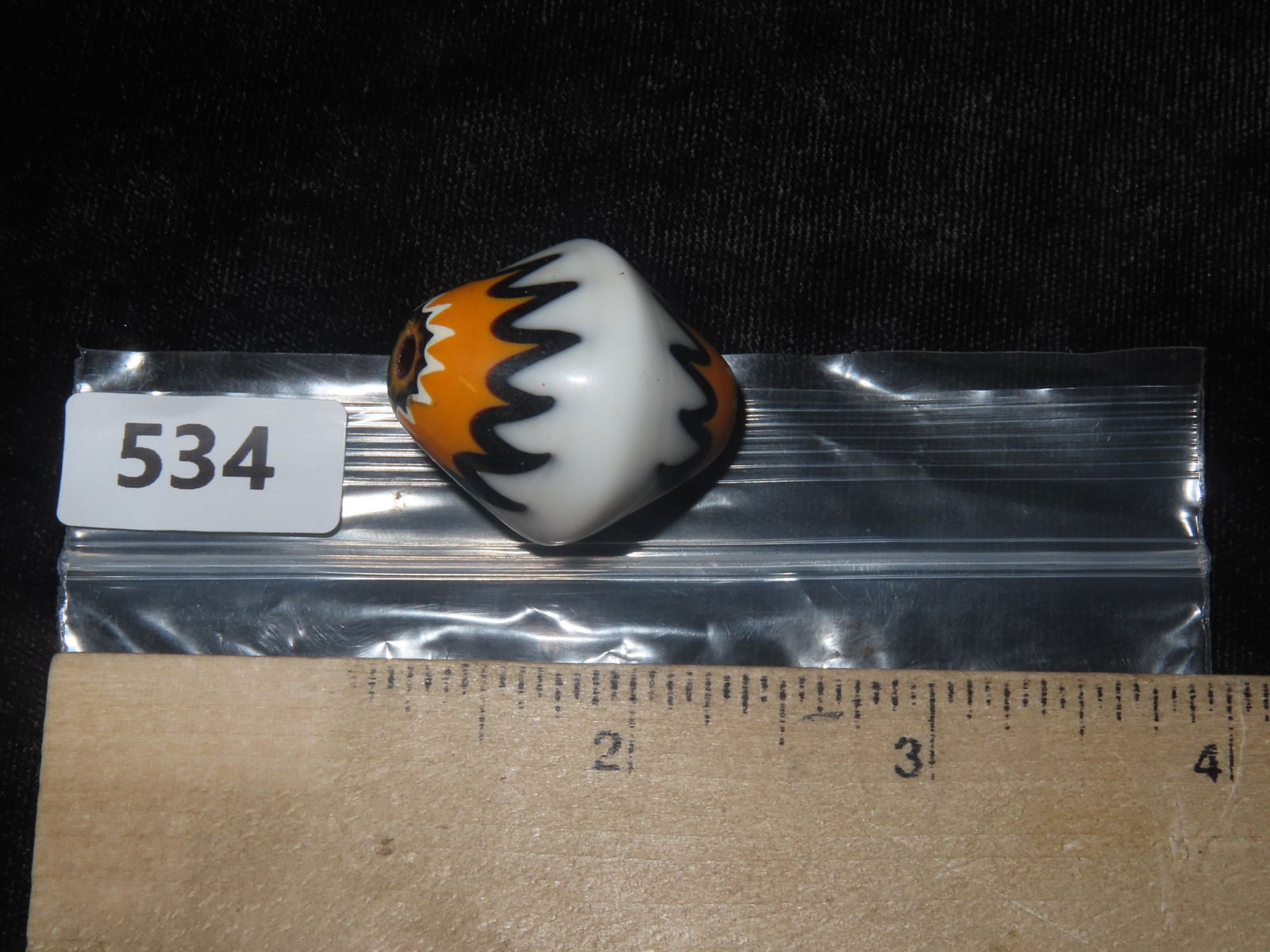 Large Chevron Bead - 6