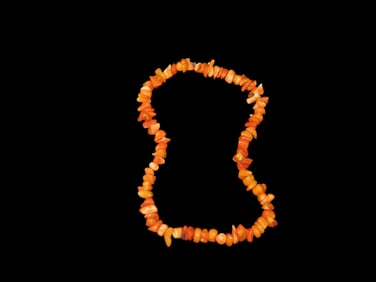 17" Strand Orange Coral