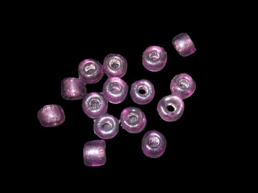 Purple Glass Trade Beads Found In Georgia 15 Beads Out Of A Cache