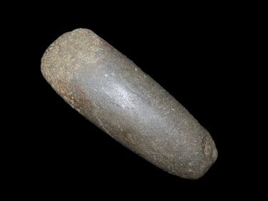 3 7/8"Woodland Adze Green Granite Found In Livking Co. Ohio