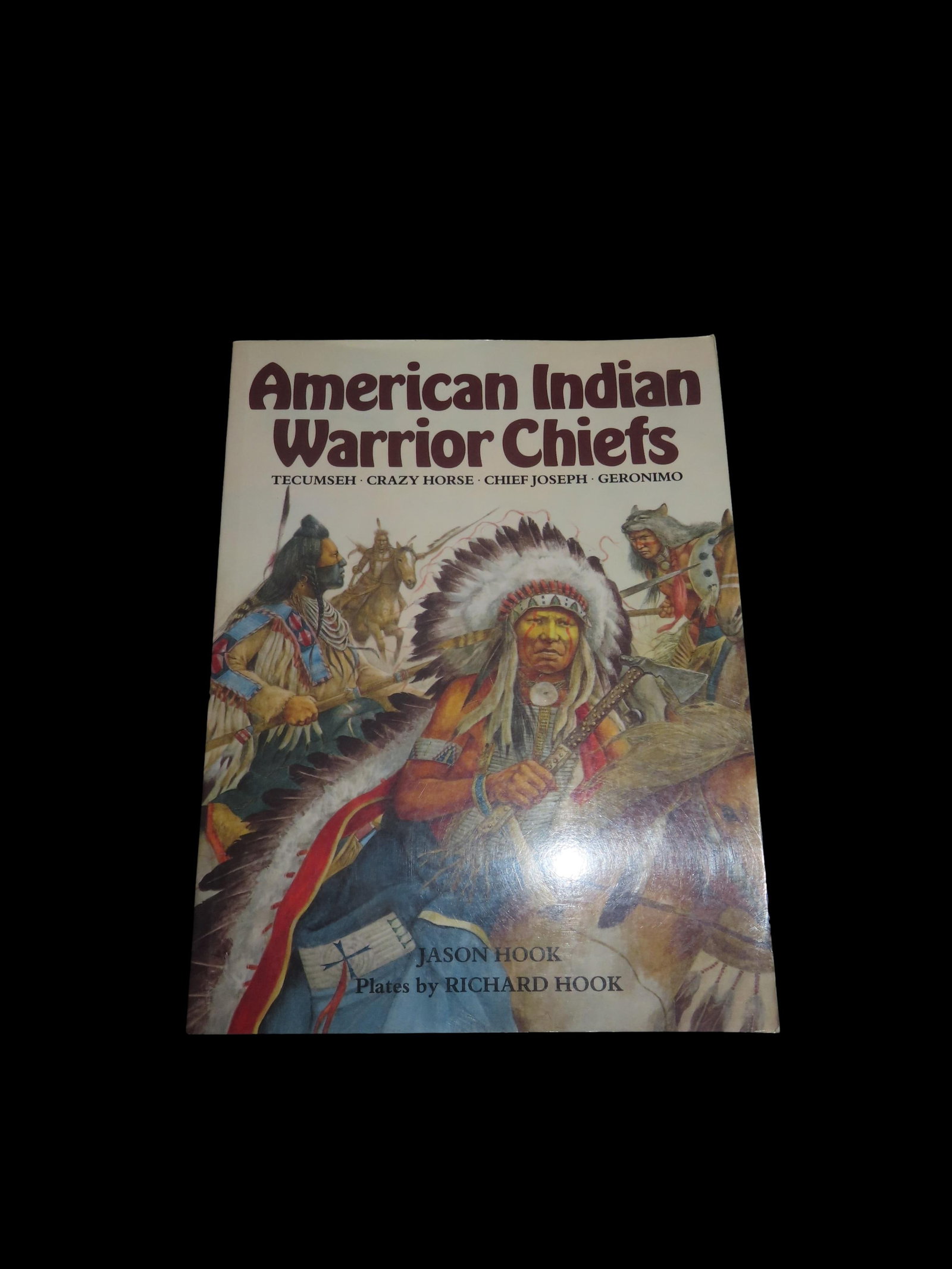 American Indian Warrior Chiefs Tecumseh Crazy Horse Chief Joseph Geronimo By Jason And Richard Hook (1 of 6)