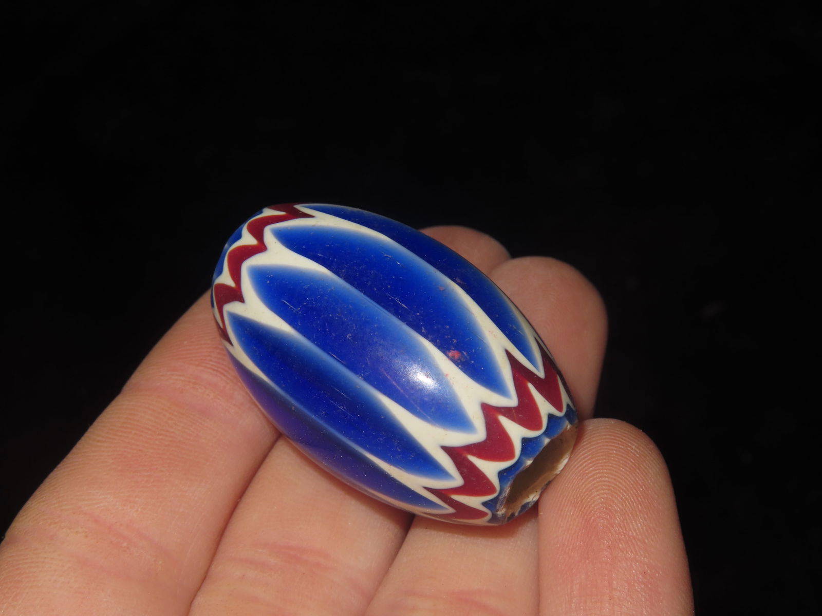 Large Chevron Bead - 3