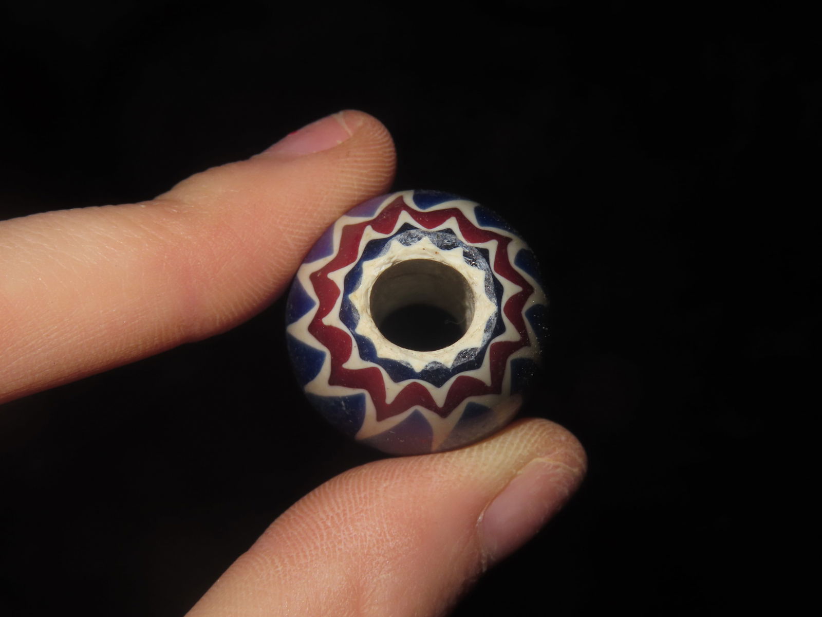 Large Chevron Bead - 5