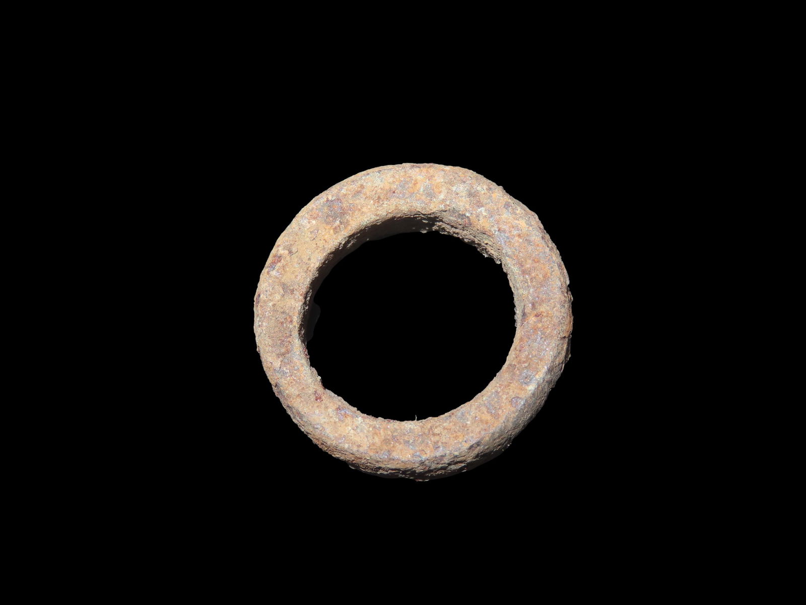 Rare African Iron Yoruba Manilla Currency Ring Nigeria 17th-19thC. (1 of 4)