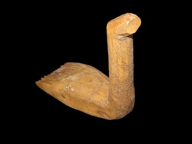 Anatolian Konya Turkmen Wooden Kilim Weaving Comb Circa 1890-1910 Taurus Mountains Southern Turkey