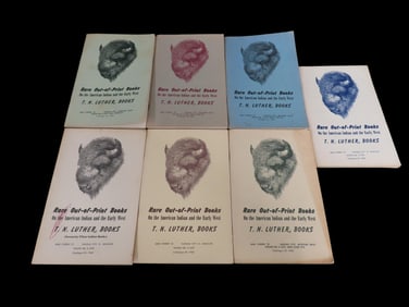 Rare Out- Of-Print Books On The American Indian And The Early West T.N. Luther Books 1962-1965