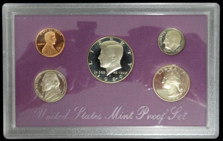 United States Mint Proof Set 1989