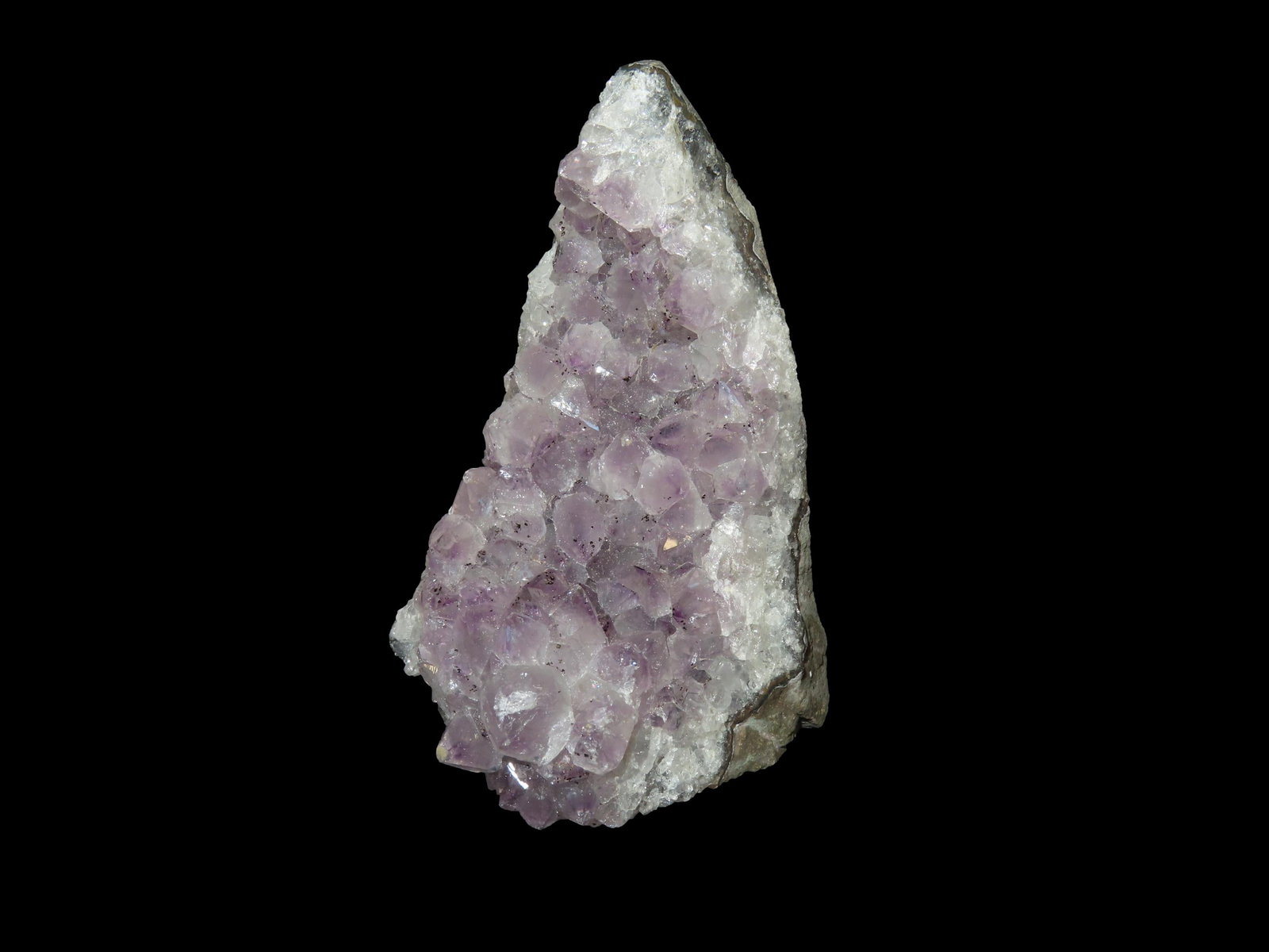 Brazilian Agate Amethyst Geode Specimen From Brazil 357 Grams 4' tall (1 of 6)