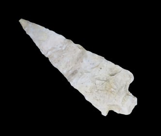Alamance Paleo Point 10,000-8,000 PB Crystal Quartz Found In Massachusetts: Ex Engstrom Collection