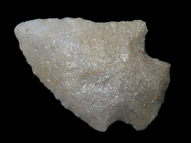 2 1/4" Tallahatta Abbey Point Semi Translucent Found Between 1968-2023 By Jeff Thompson In Either