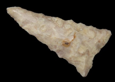 1 3/8" Fort Ancient Pt. Found In 1929 Near The City Of Ashland Boyd Co. Kentucky