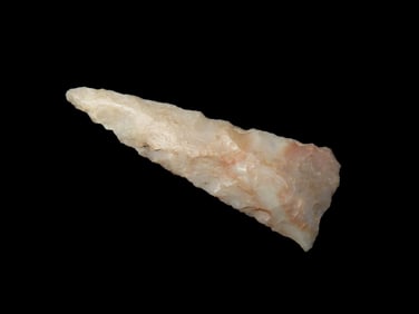 1/12" Fort Ancient Pt. Found In 1929 Near The City Of Ashland Boyd Co. Kentucky