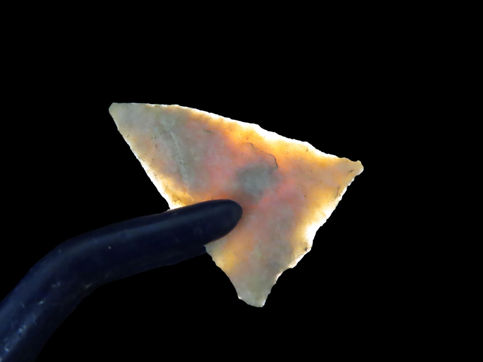 1 1/16" Fort Ancient Pt. Found In 1929 Near The City Of Ashland Boyd Co. Kentucky (1 of 6)