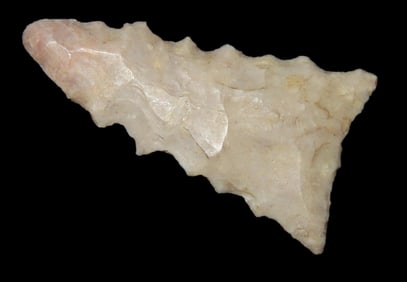 1" Fort Ancient Pt. Found In 1929 Near The City Of Ashland Boyd Co. Kentucky