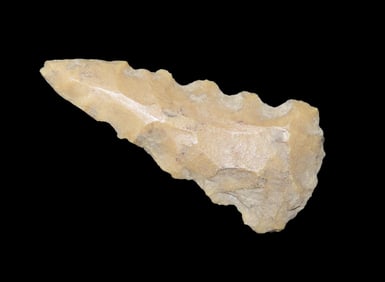 1 3/16" Fort Ancient Pt. Found In 1929 Near The City Of Ashland Boyd Co. Kentucky