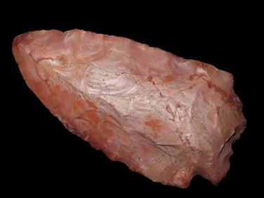 2 3/4" Deep Red/Purple Blade, found in either Florida or Georgia between 1968-2023 by Jeff Thompson