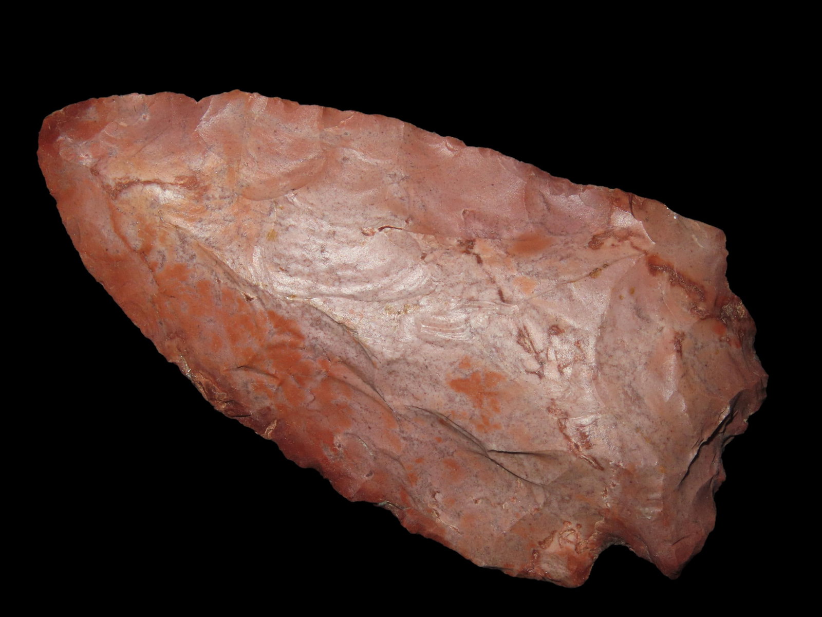 2 3/4" Deep Red/Purple Blade, found in either Florida or Georgia between 1968-2023 by Jeff Thompson (1 of 6)