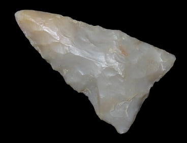 1 1/8" Fort Ancient Pt., found in 1929 near Ashland, Boyd Co., Kentucky, Ex Jeff Thompson Collection