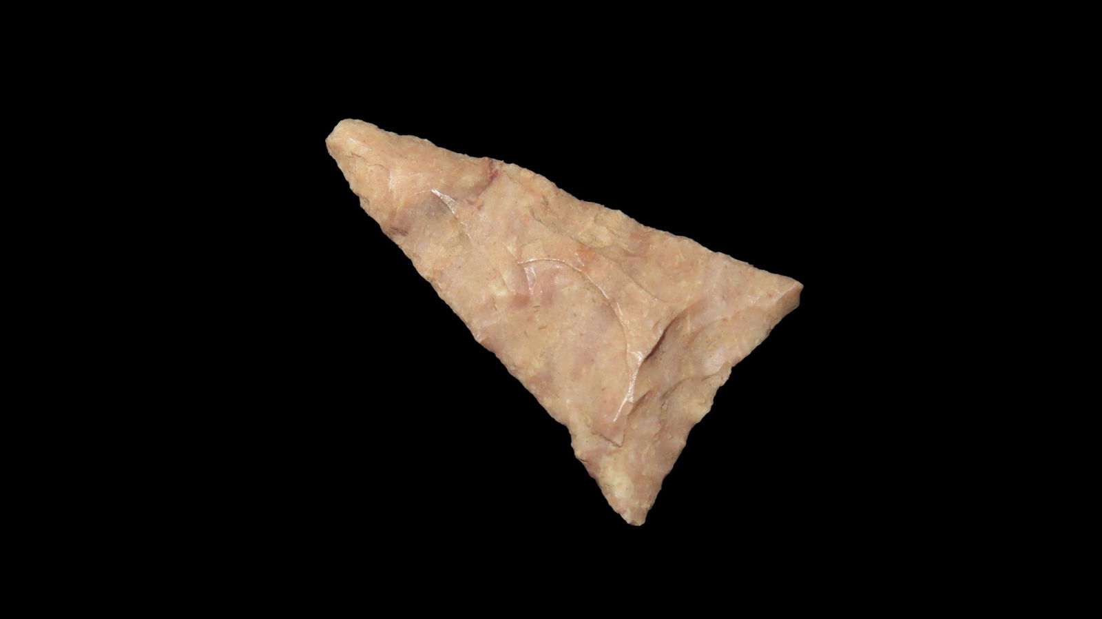 1" Fort Ancient Pt., found in in 1929 near Ashland, Boyd Co., Kentucky, Ex Jeff Thompson Collection (1 of 5)