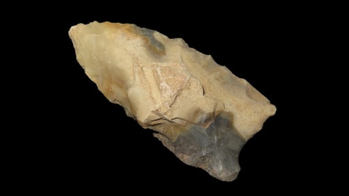 2 1/2" Dalton, found in Kentucky, Ex Jeff Thompson Collection