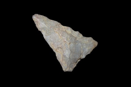 1 3/16" Fort Ancient Pt., found in 1929 near Ashland, Boyd Co., Kentucky, Ex Jeff Thompson